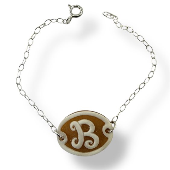 Armband Mandile 1922 Dame Cammei  in Silber Conchiglia 2MBRCLB - 2MBRCLB